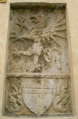 Grifo rampante e il simbolo araldico dei Baglioni